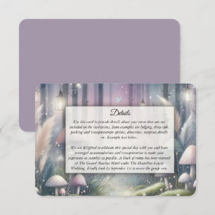 Lanternlight Dreams Enchanted Forest Enclosure Card