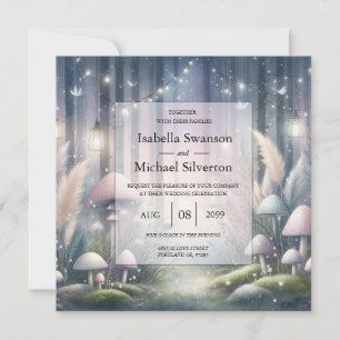Lanternlight Dreams Enchanted Forest Wedding Invitation