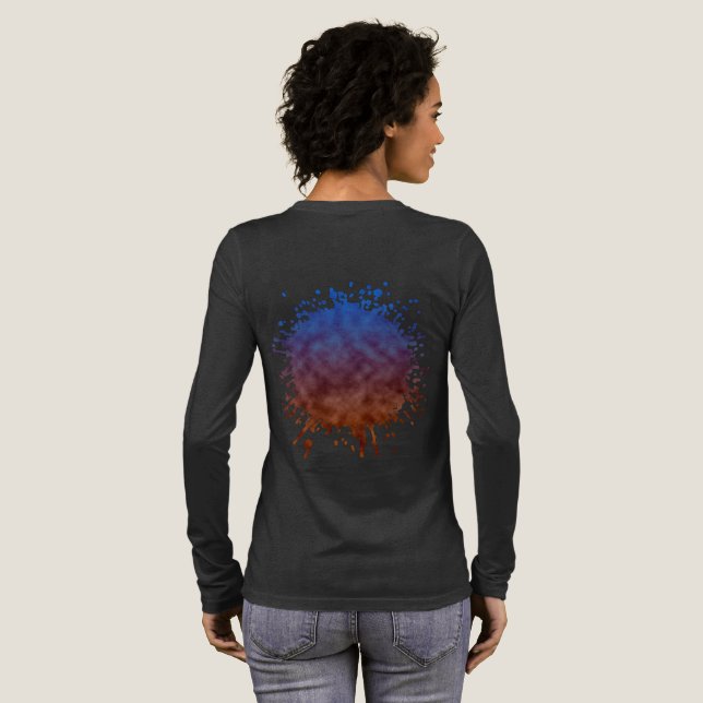 Lanterns Beneath the Stars Tri-Blend Shirt (Full Back)