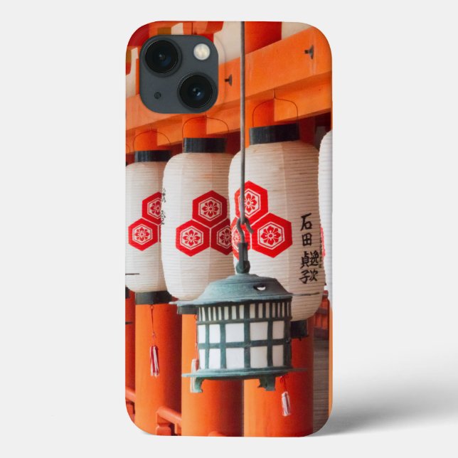 Lanterns inside Itsukushima Shrine Case-Mate iPhone Case (Back)