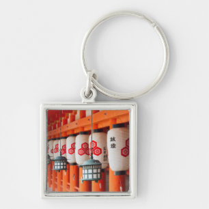 Lanterns inside Itsukushima Shrine Key Ring