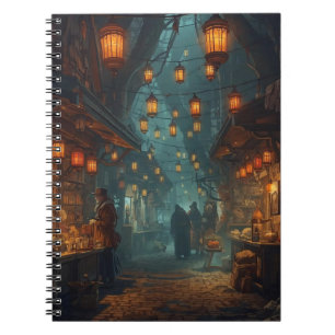 Lanterns of the Forgotten Alley Notebook