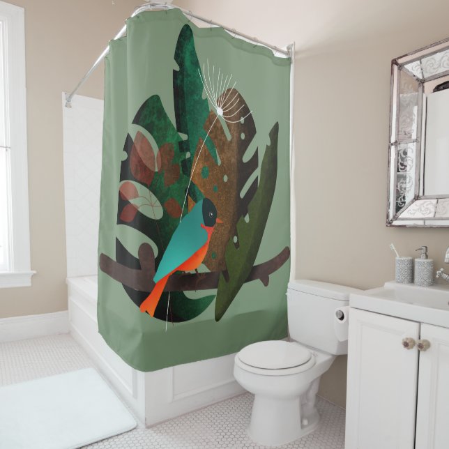 Lanters Shower Curtain (In Situ)