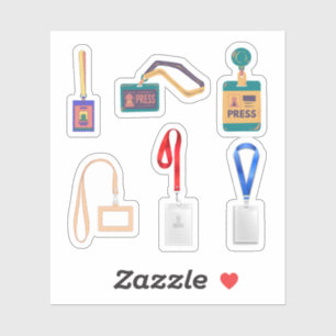 Lanyard Stickers