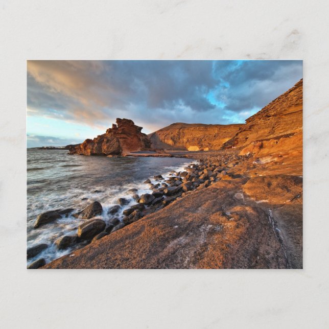 Lanzarote Coast Canary Islands Postcard (Front)