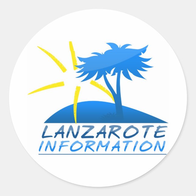 Lanzarote Info stickers (Front)