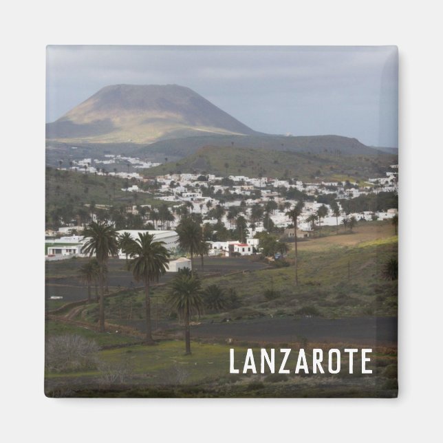 Lanzarote landscape magnet (Front)