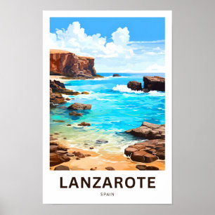 Lanzarote Spain Travel Print