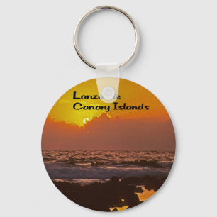Lanzarote Sunset Key Ring