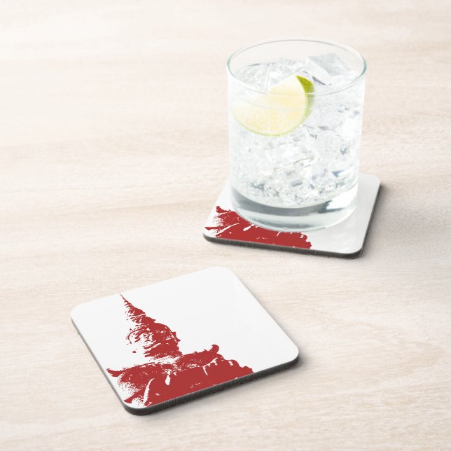 Lao Giant Guardian .. Buddha Park, Vientiane, Laos Coaster (Right Side)