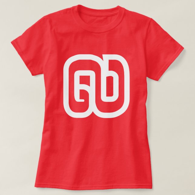 Lao / Laos Number Nine / 9 / ໙ (Kao/Gao) Laotian T-Shirt (Design Front)