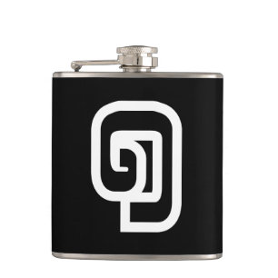 Lao / Laos Number One / 1 / ໑ (Nung/Nueng) Laotian Hip Flask