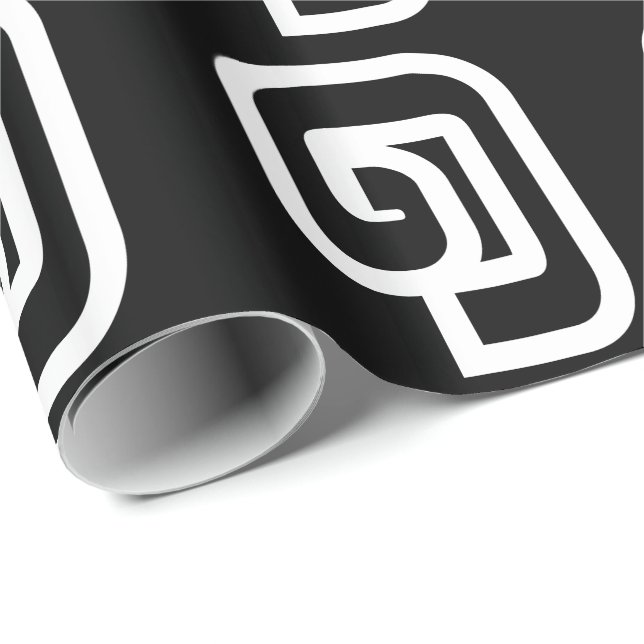 Lao / Laos Number One / 1 / ໑ (Nung/Nueng) Laotian Wrapping Paper (Roll Corner)