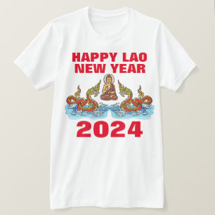 Lao New Year 2Naga 2024 T-Shirt