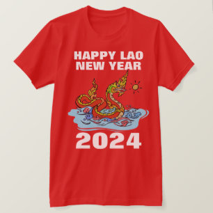 Lao New Year Naga 2024 T-Shirt