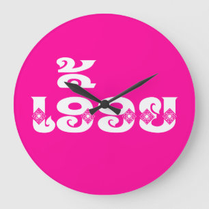 Lao Sister - ເອື້ອຍ / Euony - Laotian Large Clock