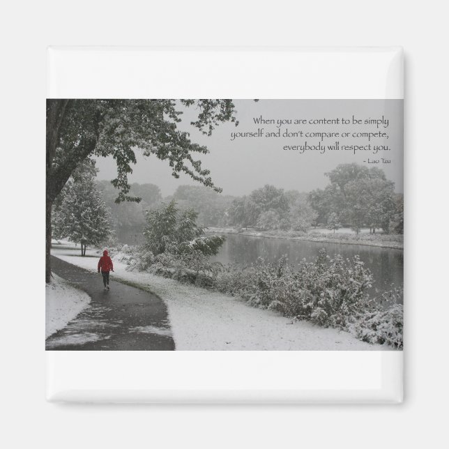 Lao Tzu Quote II Magnet (Front)