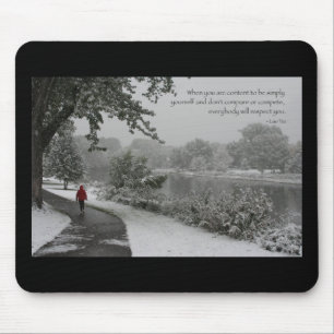 Lao Tzu Quote II Mouse Pad