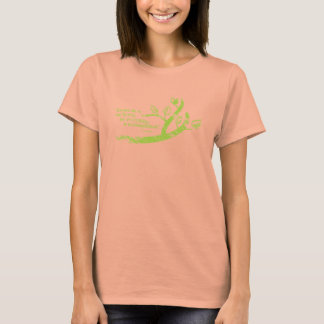 Lao Tzu Quote with a Branch T-Shirt