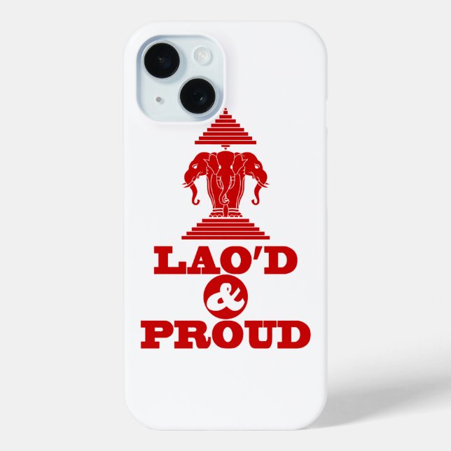 LAO'D & PROUD Case-Mate iPhone CASE (Back)
