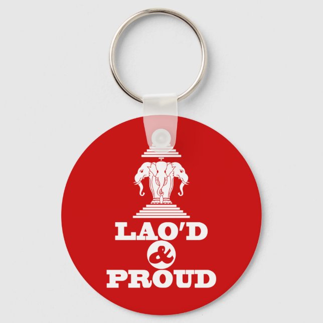 LAO'D & PROUD KEY RING (Front)