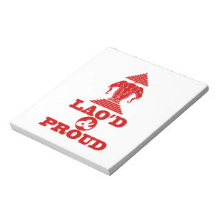 LAO'D & PROUD NOTEPAD