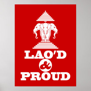 LAO'D & PROUD POSTER