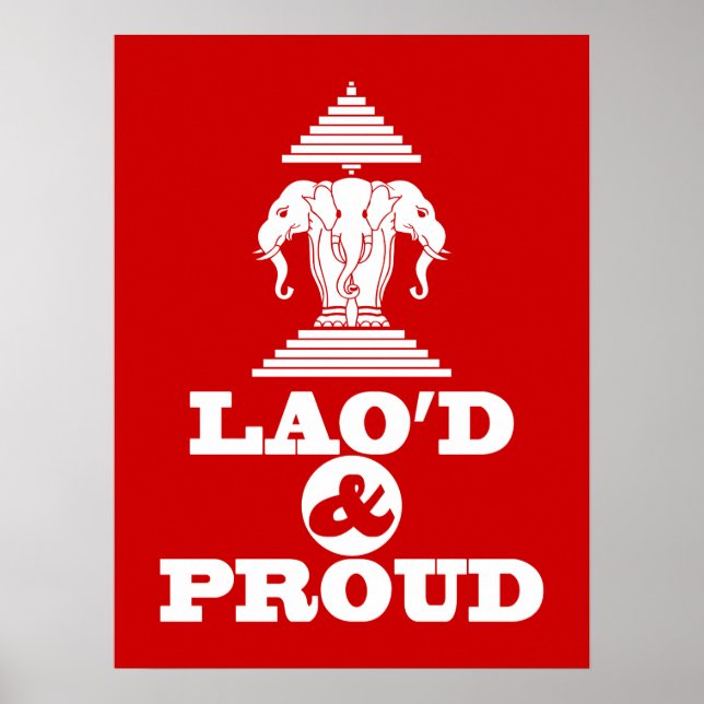 LAO'D & PROUD POSTER (Front)