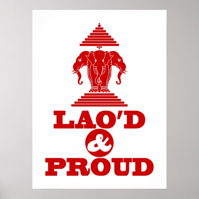 LAO'D & PROUD POSTER (Front)