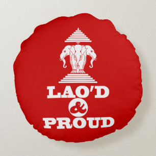 LAO'D & PROUD ROUND CUSHION