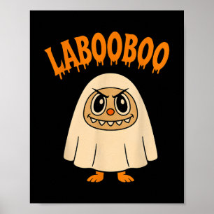 Laoo Halloween Cute Ghost Fun For Kids, Men And Wo Poster