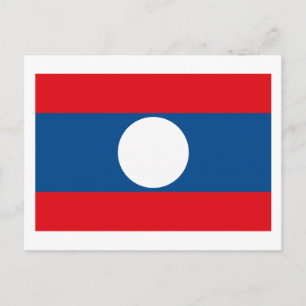 Laos Family Postcard