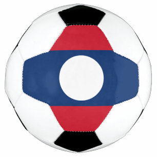 Laos Flag Soccer Ball