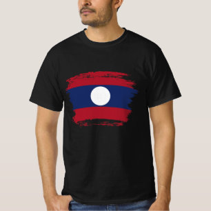 Laos flag T-Shirt