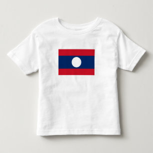 Laos Flag Toddler T-Shirt