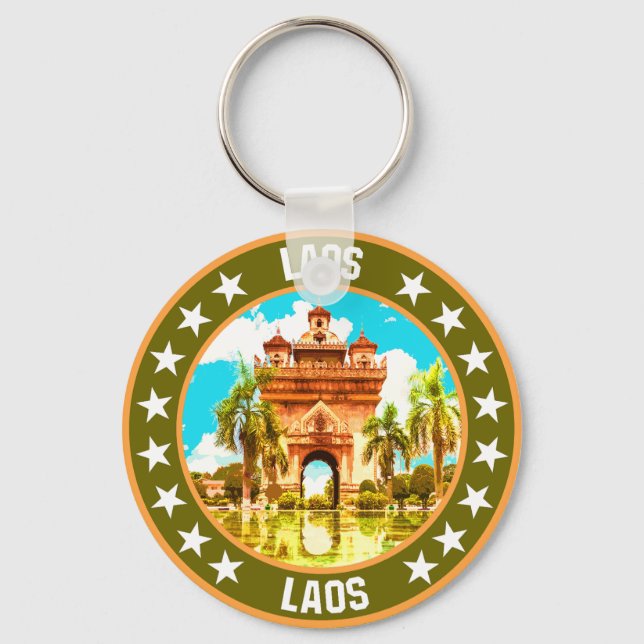 Laos                                               key ring (Front)