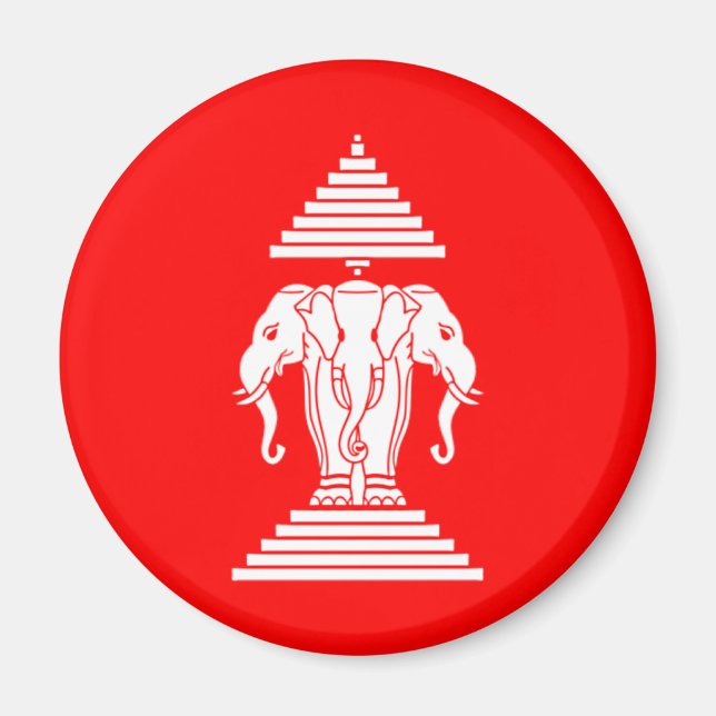 laos magnet (Front)