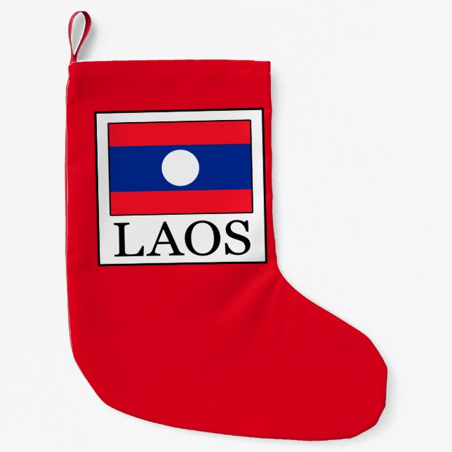 Laos Small Christmas Stocking (Front)