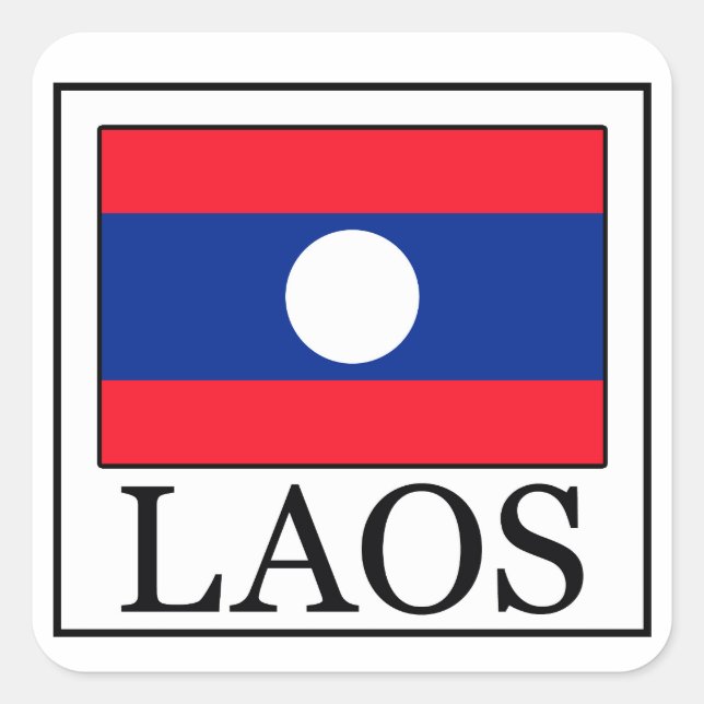 Laos sticker (Front)
