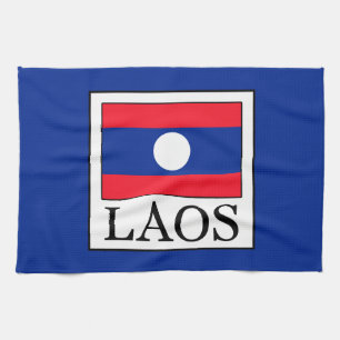 Laos Tea Towel