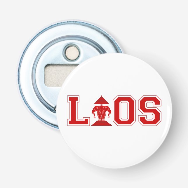 LAOS UNIVERSITY BOTTLE OPENER (Front)