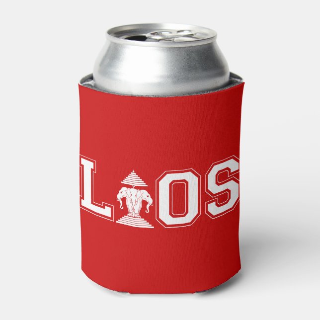 LAOS UNIVERSITY CAN COOLER (Can Front)