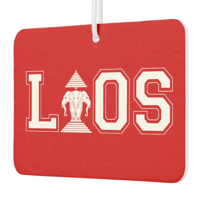 LAOS UNIVERSITY CAR AIR FRESHENER (Left)