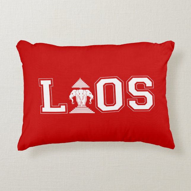 LAOS UNIVERSITY DECORATIVE CUSHION (Front)