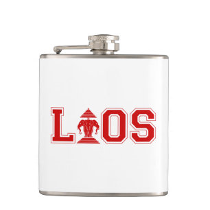 LAOS UNIVERSITY HIP FLASK
