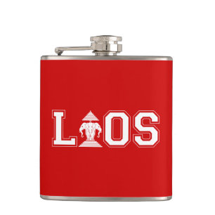 LAOS UNIVERSITY HIP FLASK