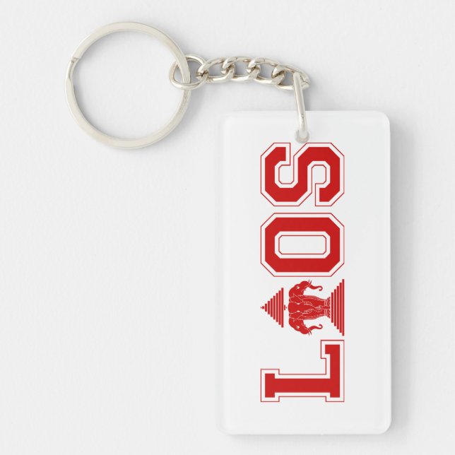 LAOS UNIVERSITY KEY RING (Front)