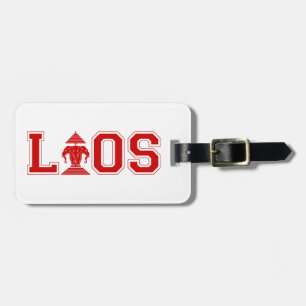LAOS UNIVERSITY LUGGAGE TAG