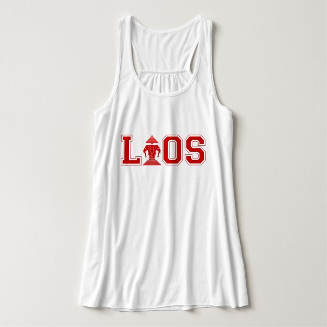 LAOS UNIVERSITY SINGLET (Design Front)