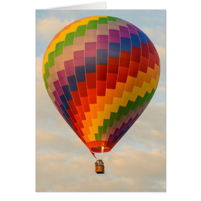 Laos, Vang Vieng. Hot air balloon (Front)